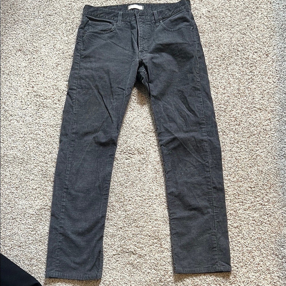 Uniqlo corduroy Men's Gray Pants